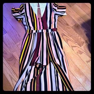 Charlotte Russe short sleeve romper